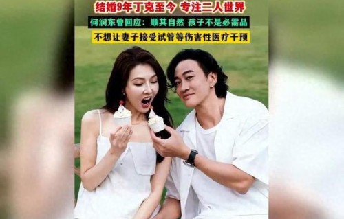 何润东与林姵希十年婚姻，46岁妻子状态如初|林希|结婚|伤害性|试管|丁克