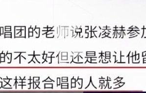 张凌赫小时候是学校合唱团的 童年趣事引发热议|学生时代|腮红|老师|课桌|吐槽