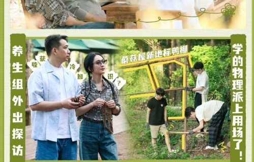 《向往的生活》迎来新老朋友，周迅何炅密语对话，张凌赫人帅手巧|黄磊|毛不易|电影导演|大陆综艺_订阅