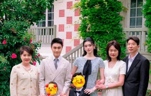 奚梦瑶婚礼现场图!一双儿女当花童,四太笑的开心,谷爱凌也来了