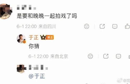 于正和晚晚夫妇的具体合作项目是什么？