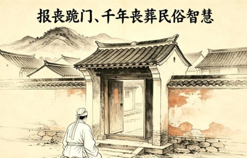 为啥报丧不能进亲戚家门？后来才懂，老祖宗的规矩，全藏在智慧里