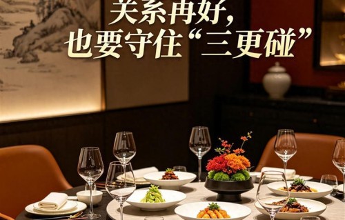 别人请你吃饭，关系再好，也要守住三不碰，第二条最毁人脉
