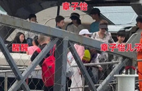 章子怡和娘家人三亚过年！18岁侄子撞脸王一博，醒醒正脸很像汪峰