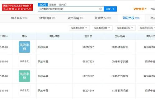 爱奇艺申请赵丽颖热播剧商标|风吹半夏|欧豪|侵权|半夏|天眼