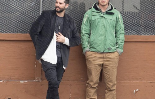 Hudson Williams与Dylan O'Brien新片Apparatus多伦多片场首曝光|哈德森·威廉姆斯