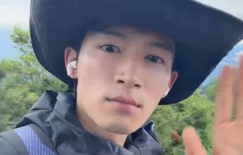 王星越回应爬山被偶遇事件|冲浪|山野|少年|博文|趣味